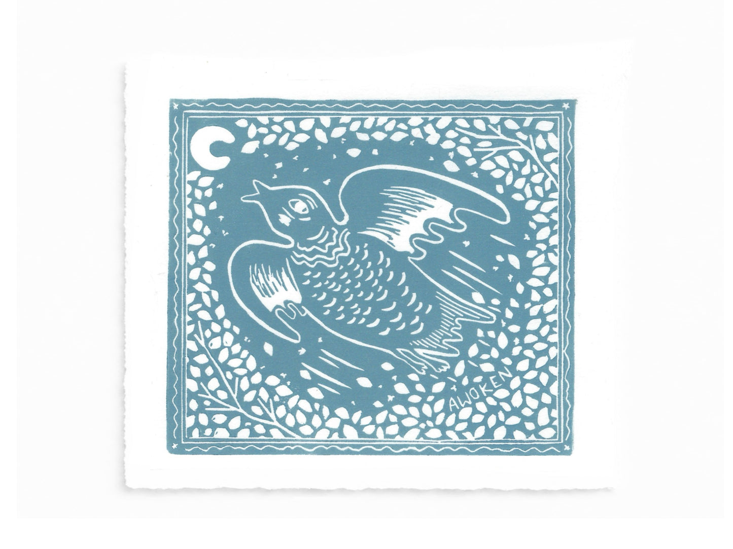 The FOLKLORE Collection - original linocut prints