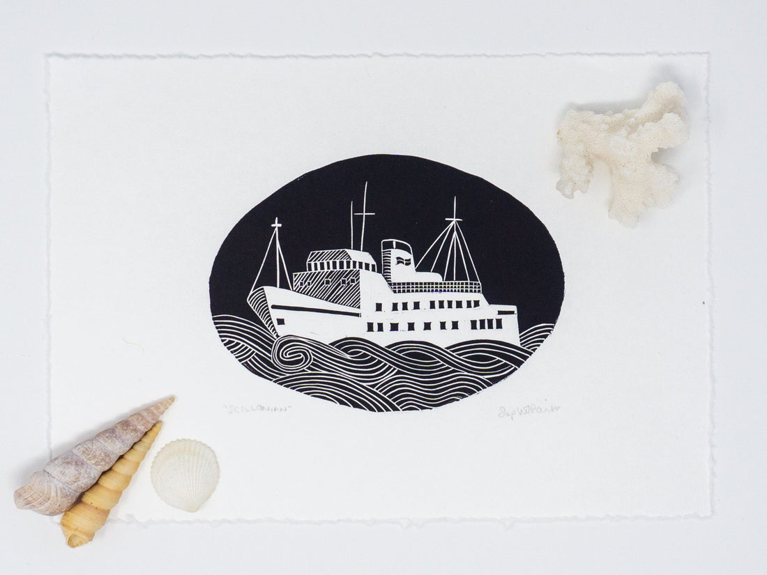 Meet the linocut printmaker - Sophie Painter