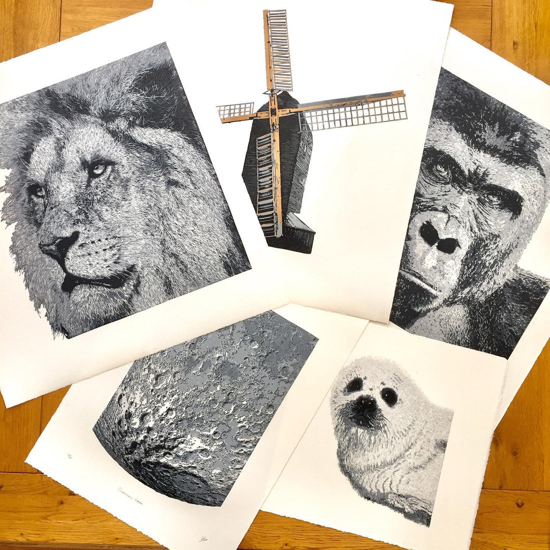 Meet the linocut printmaker longhurstlino