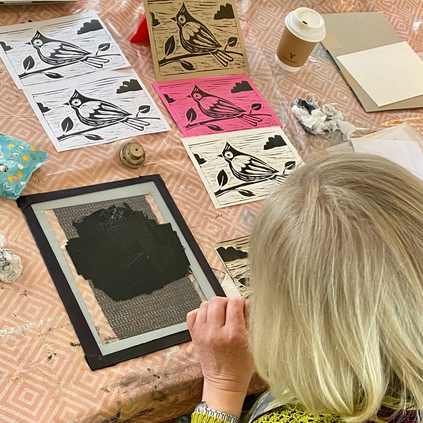 Introduction to Linocut Printmaking - Summer