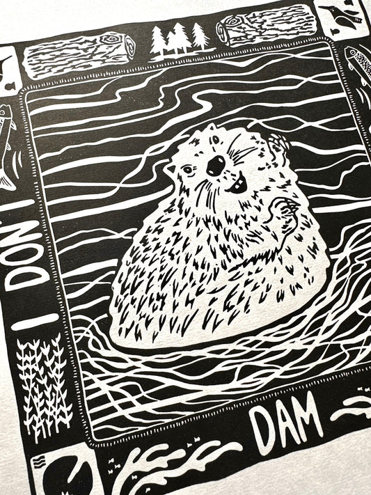 'The Ultimate Comeback' limited edition linocut print