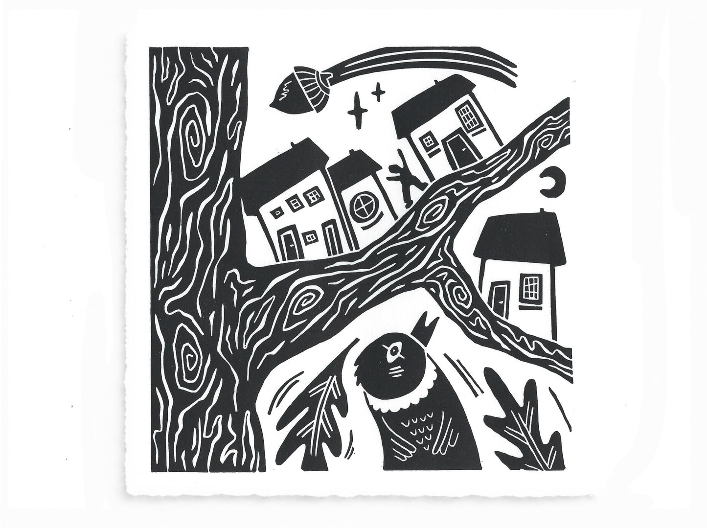 The FOLKLORE Collection - original linocut prints