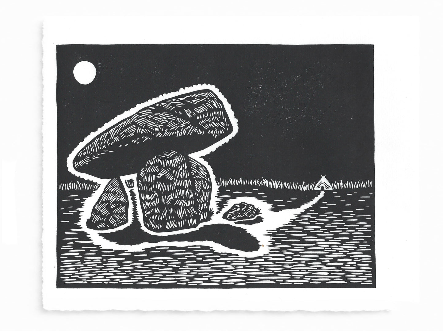 The FOLKLORE Collection - original linocut prints