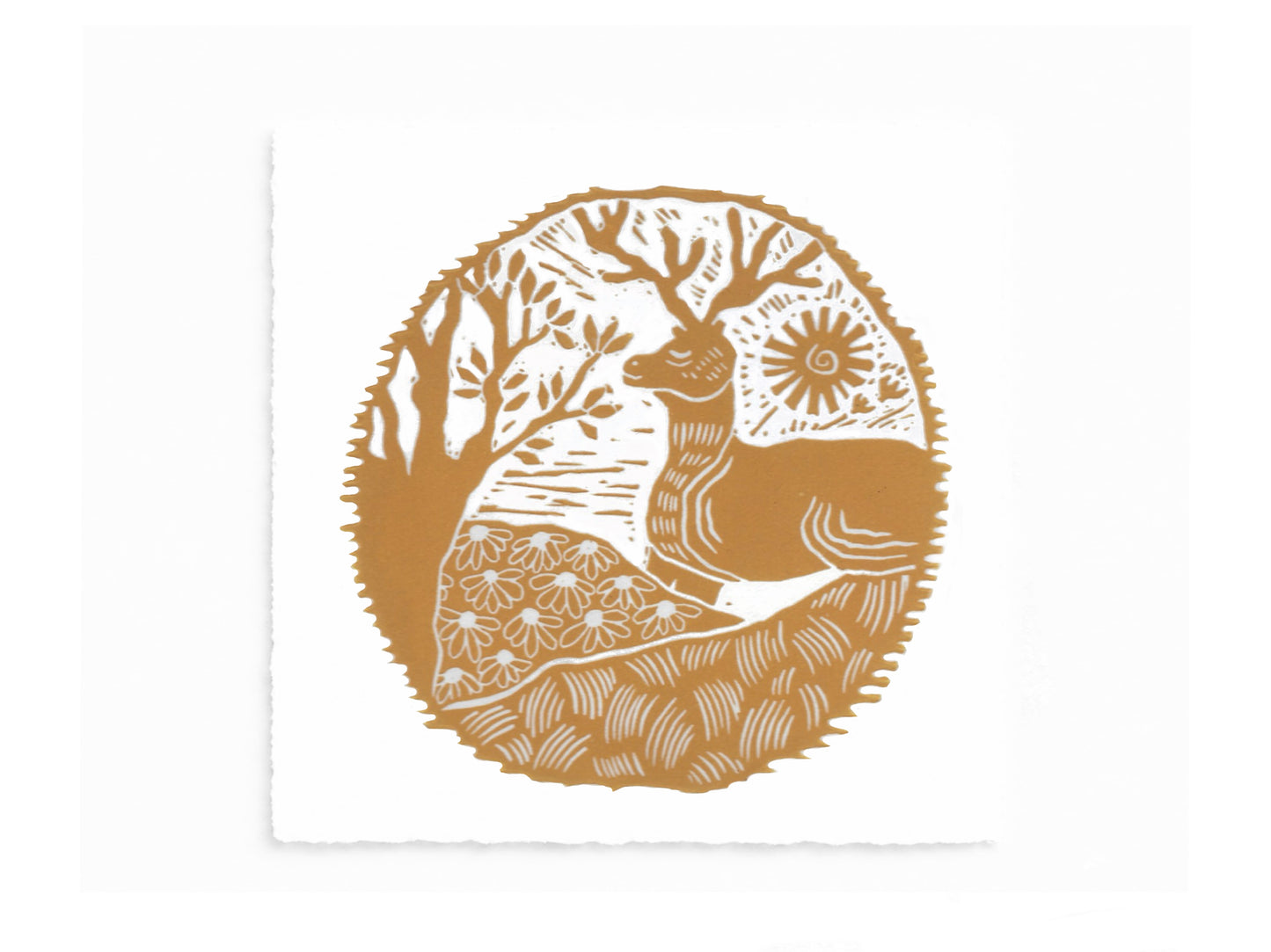 The FOLKLORE Collection - original linocut prints