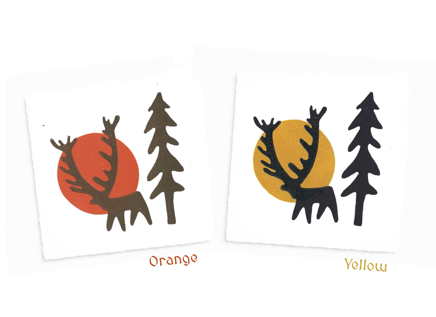 The FOLKLORE Collection - original linocut prints