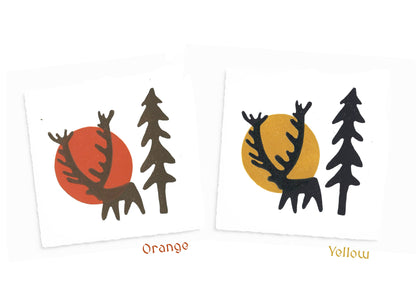 The FOLKLORE Collection - original linocut prints