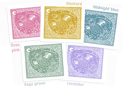 The FOLKLORE Collection - original linocut prints