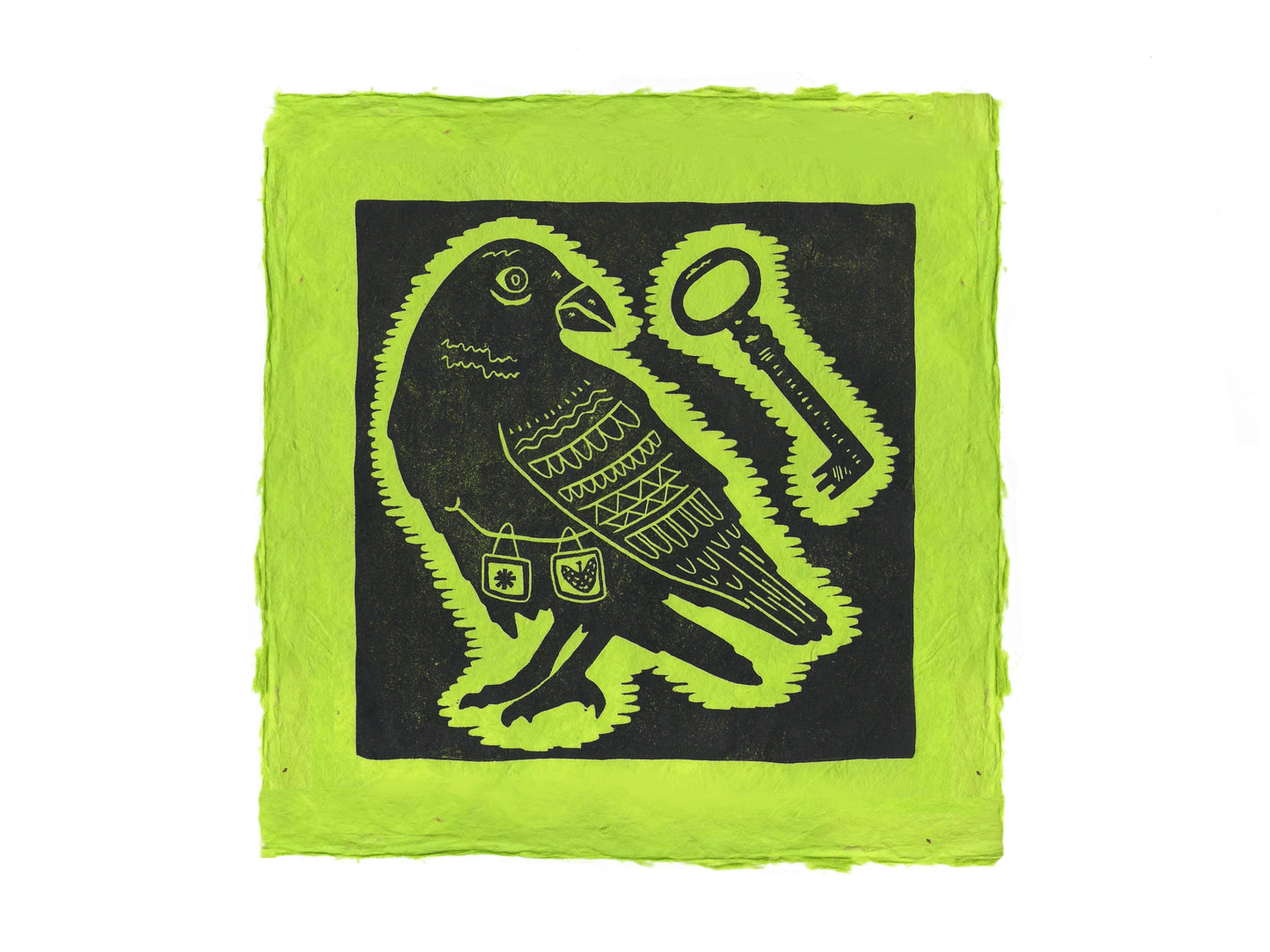 The FOLKLORE Collection - original linocut prints