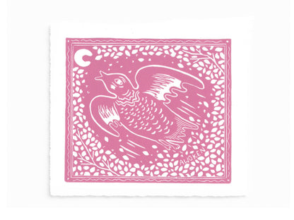 The FOLKLORE Collection - original linocut prints