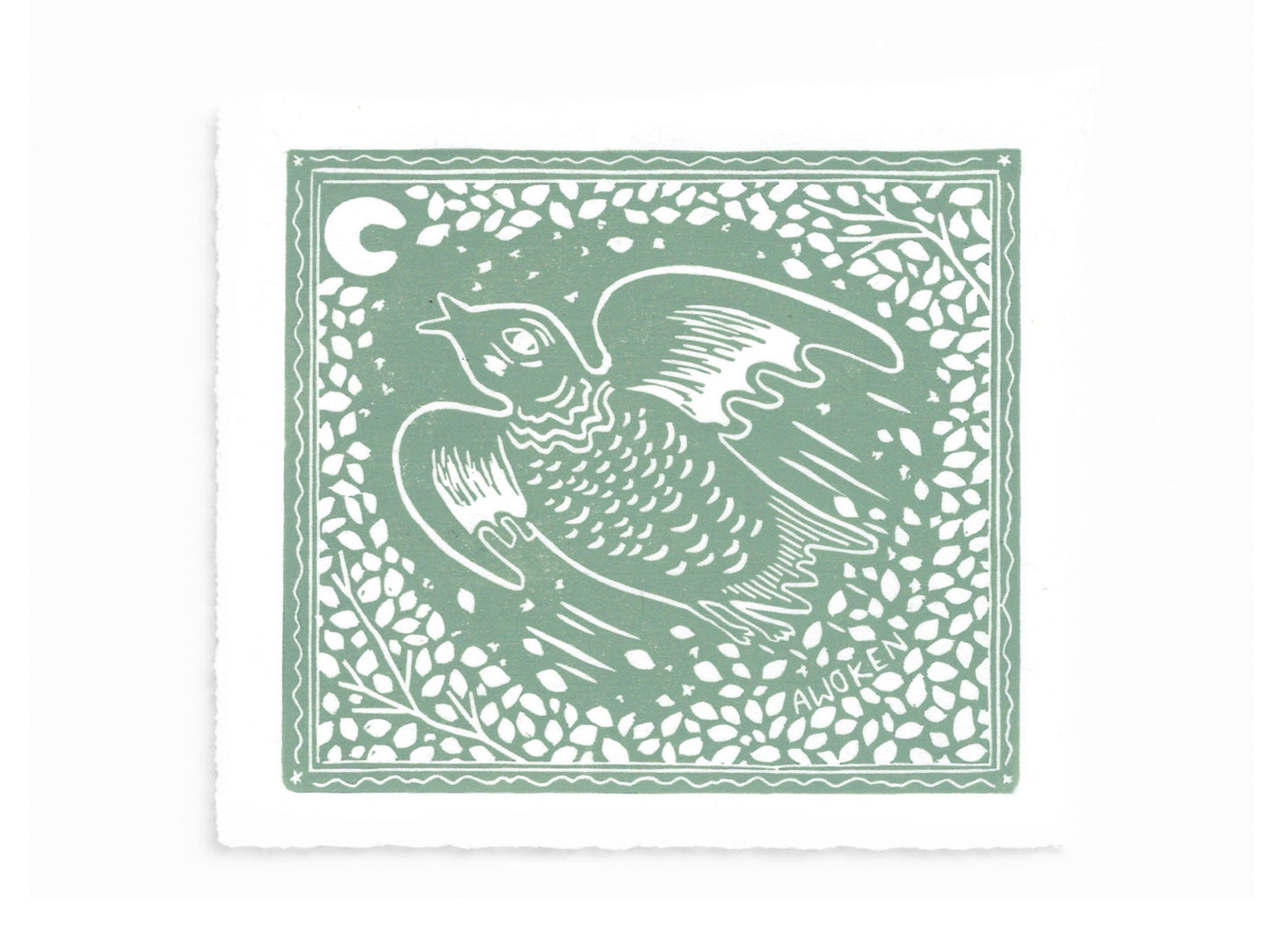 The FOLKLORE Collection - original linocut prints