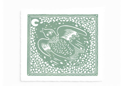 The FOLKLORE Collection - original linocut prints