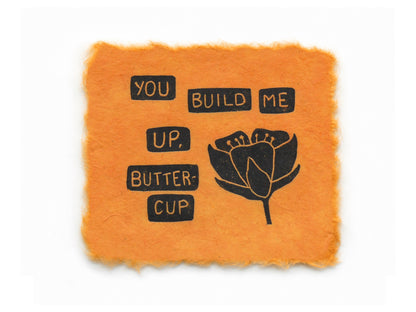 The WORDS Collection - original linocut prints
