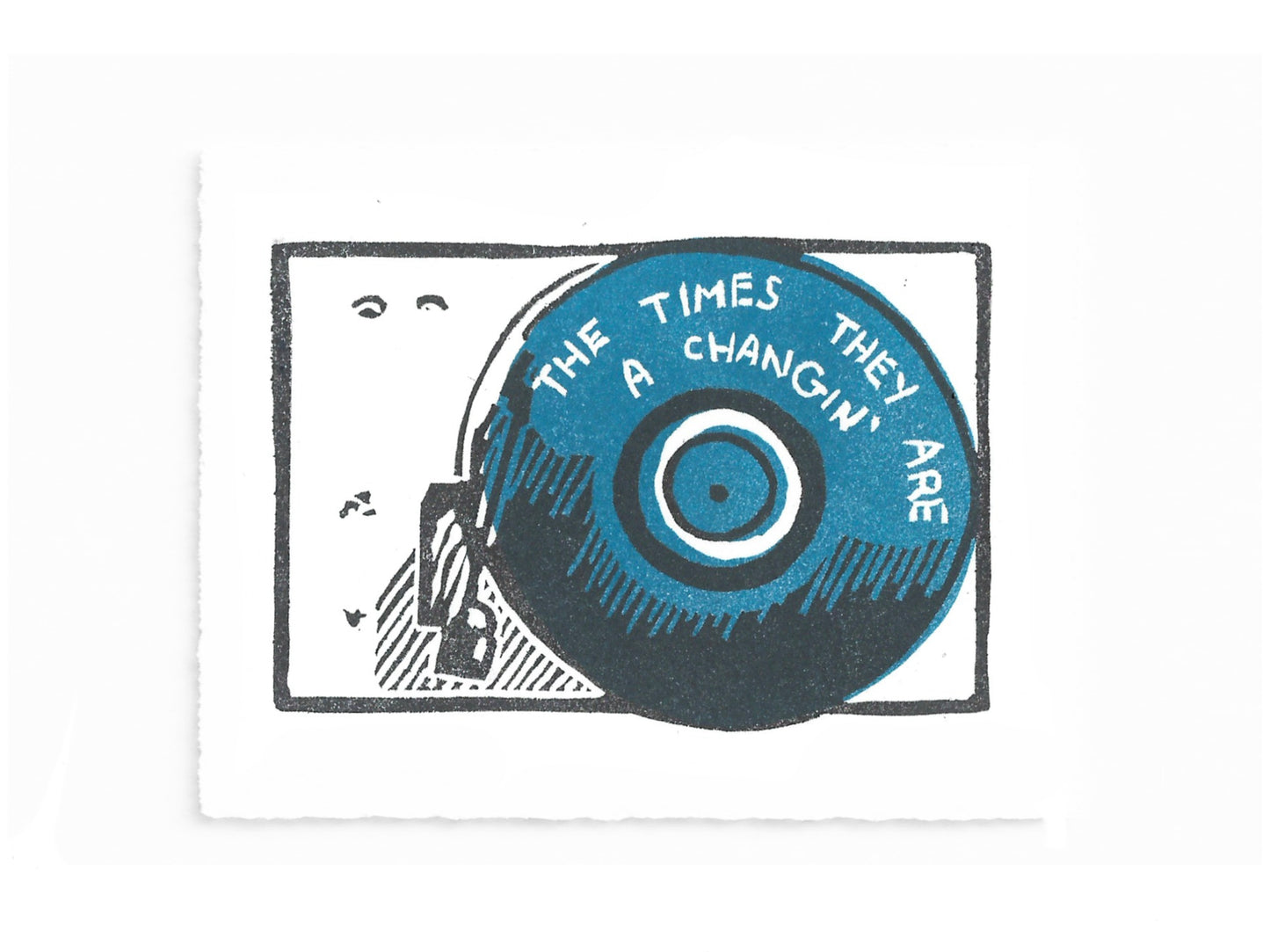 The WORDS Collection - original linocut prints