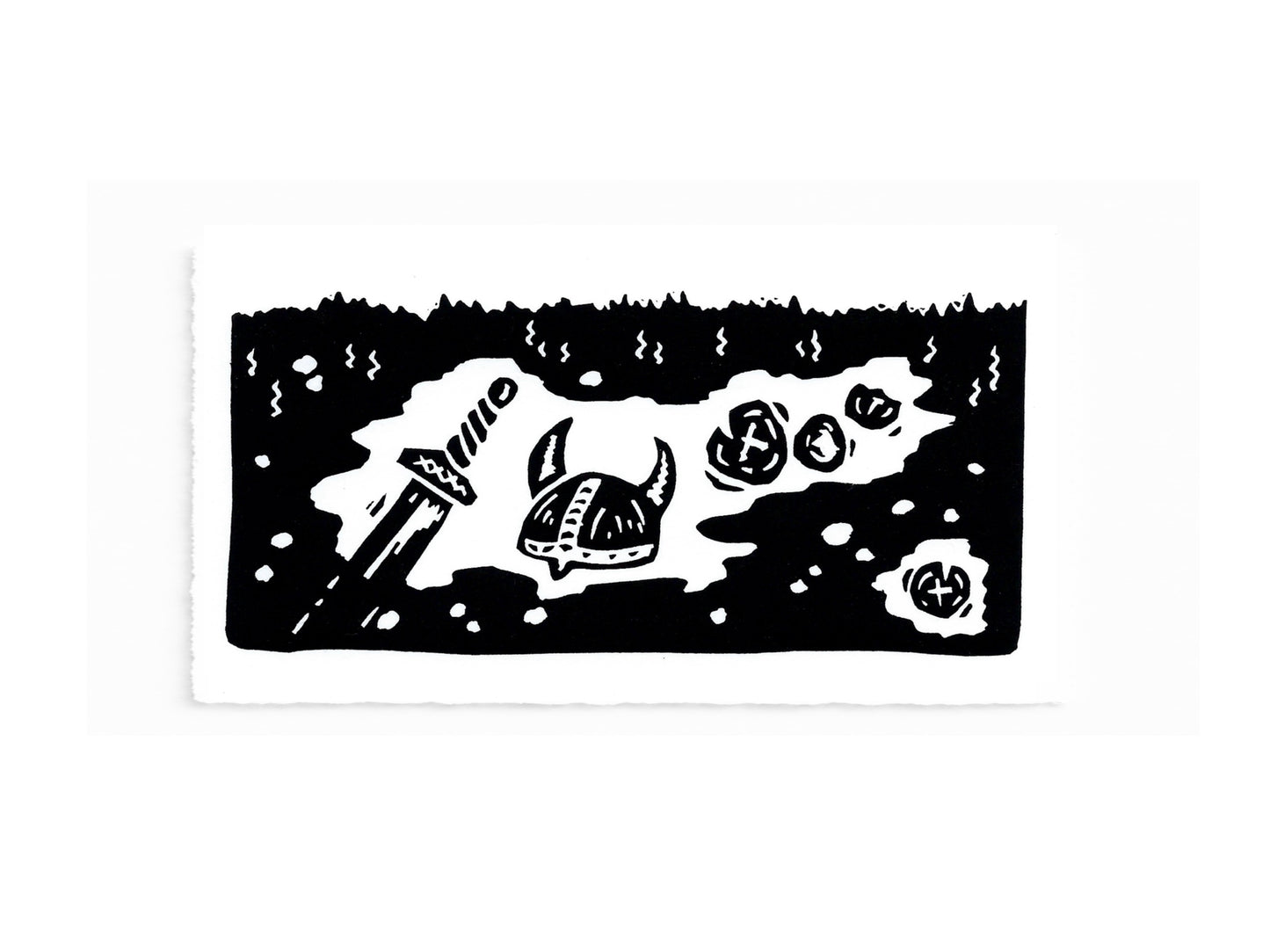 The HISTORY Collection - original linocut prints