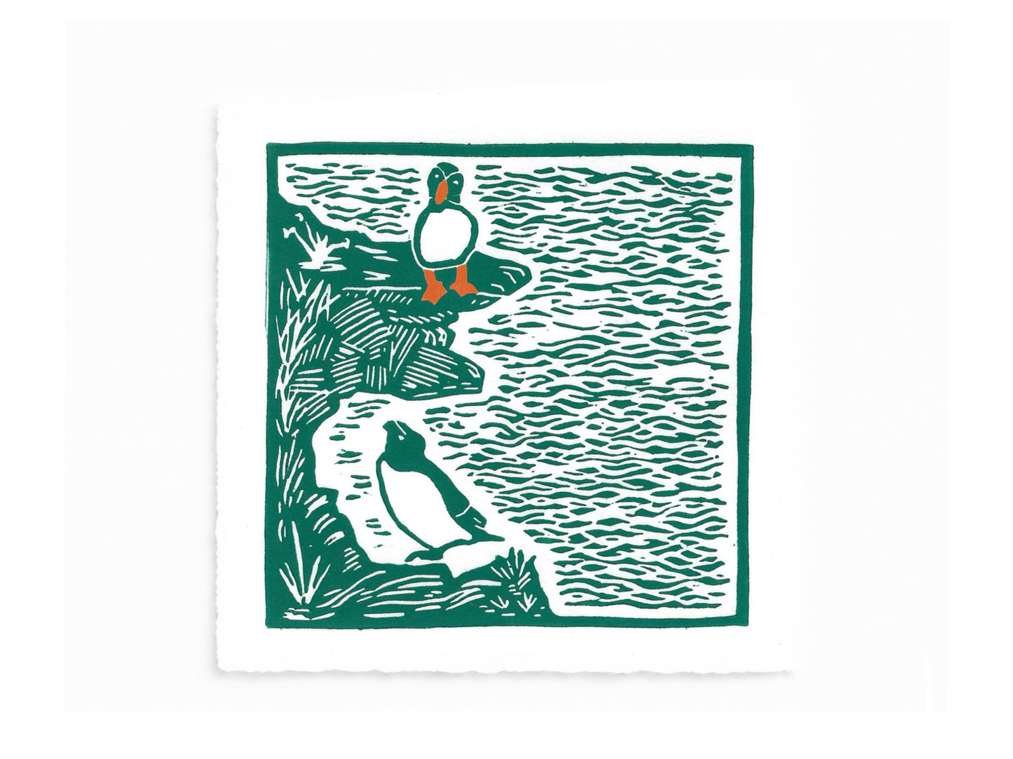 The ANIMALS Collection - original linocut prints