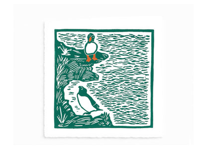 The ANIMALS Collection - original linocut prints