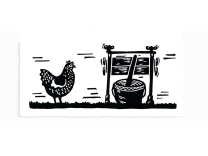The ANIMALS Collection - original linocut prints