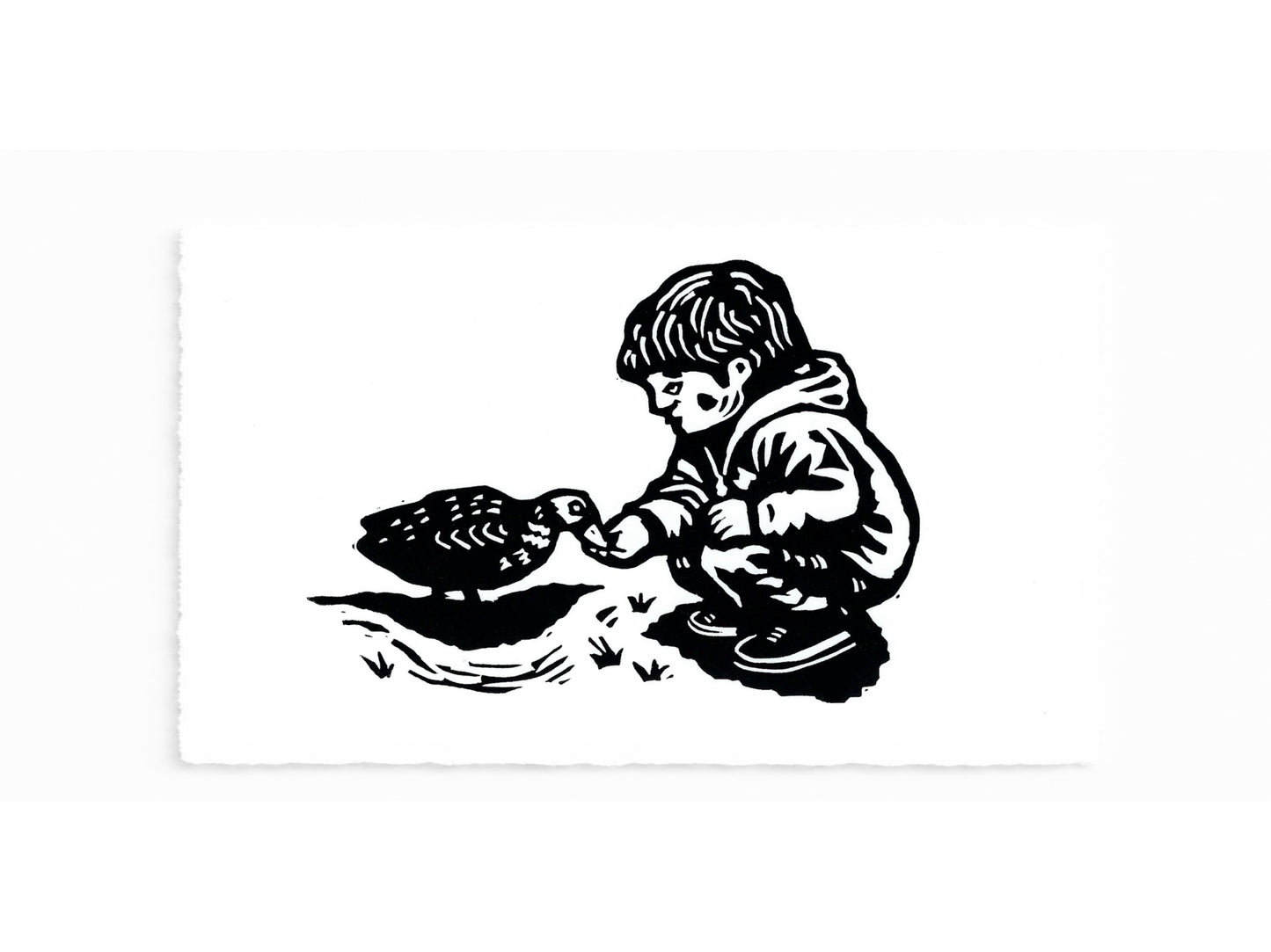 The ANIMALS Collection - original linocut prints
