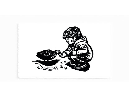 The ANIMALS Collection - original linocut prints