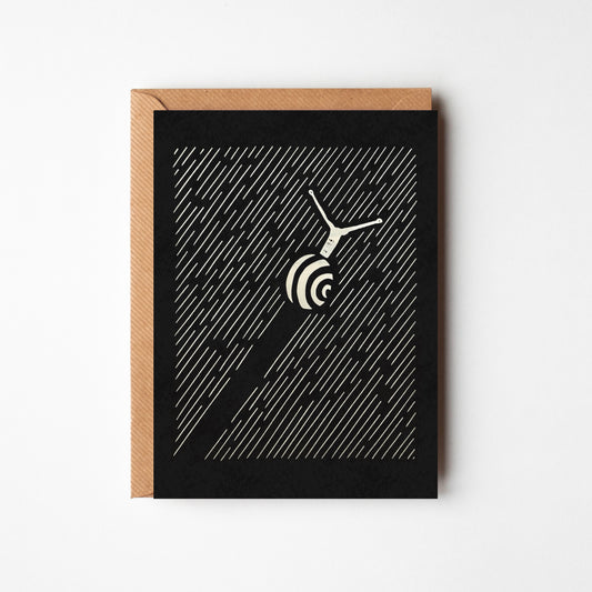 'Racing Stripes' Greeting Card on Recycled paper