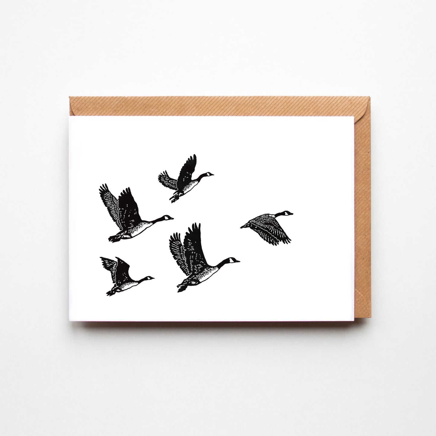 'Fly Away Home' Greeting Card on Recycled paper