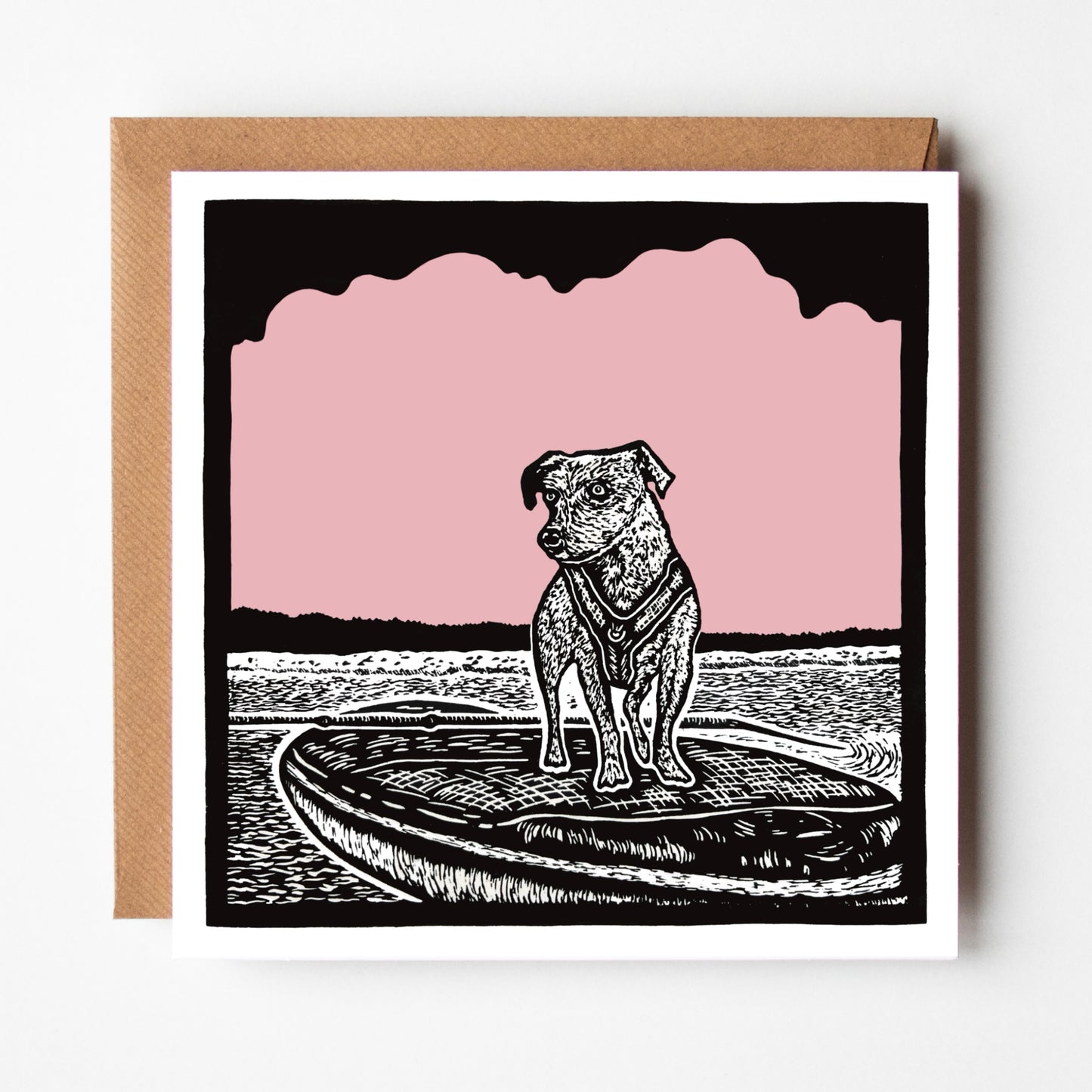The Animal Collection - linocut animals - blank greeting cards