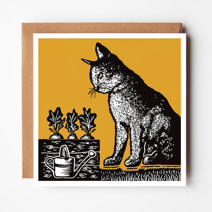The Animal Collection - linocut animals - blank greeting cards