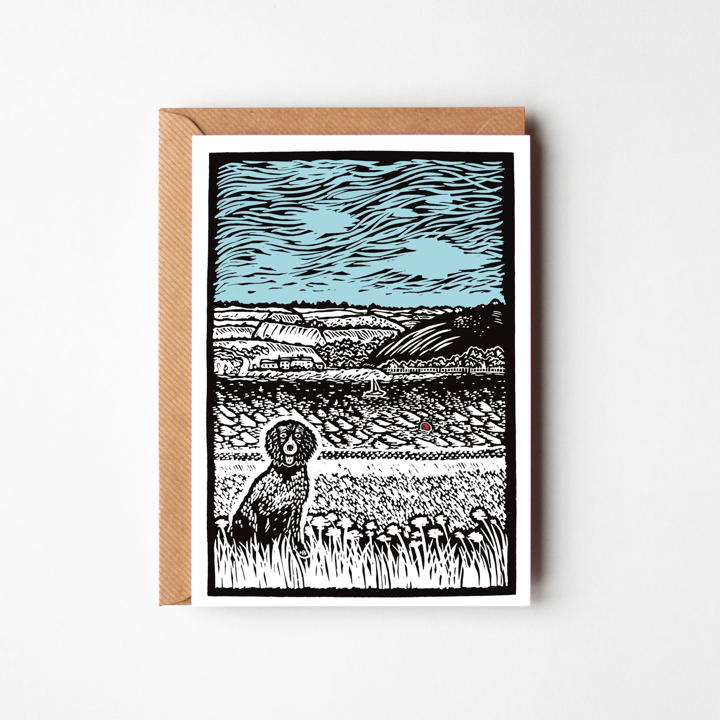 The Animal Collection - linocut animals - blank greeting cards