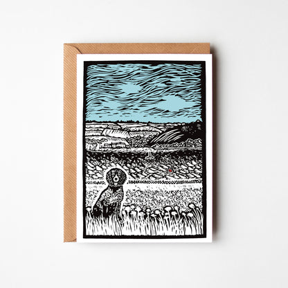 The Animal Collection - linocut animals - blank greeting cards