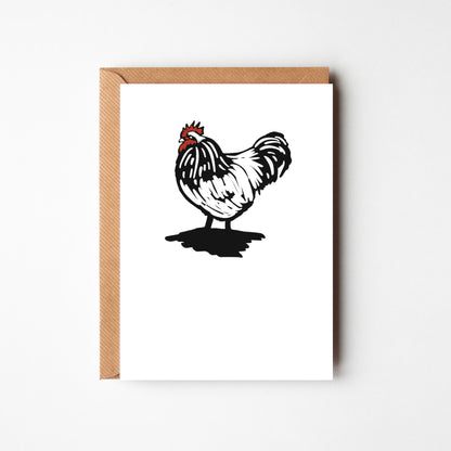 The British Wildlife Collection - linocut flowers and animals - blank greeting cards