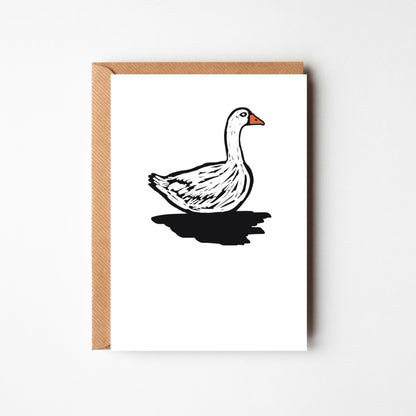 The British Wildlife Collection - linocut flowers and animals - blank greeting cards