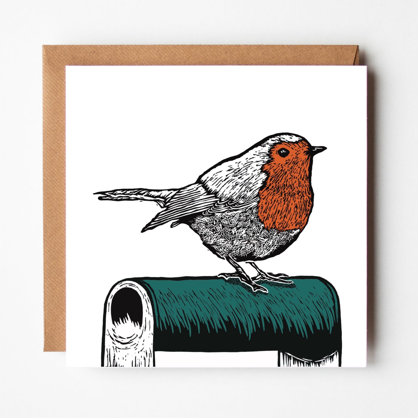 The Bird Collection - linocut British birds - blank greeting cards