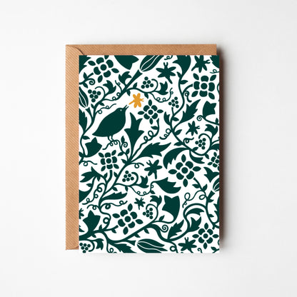 The Bird Collection - linocut British birds - blank greeting cards